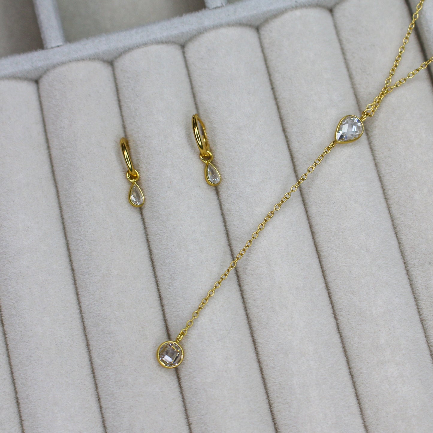 Adaline Schmuckset Gold