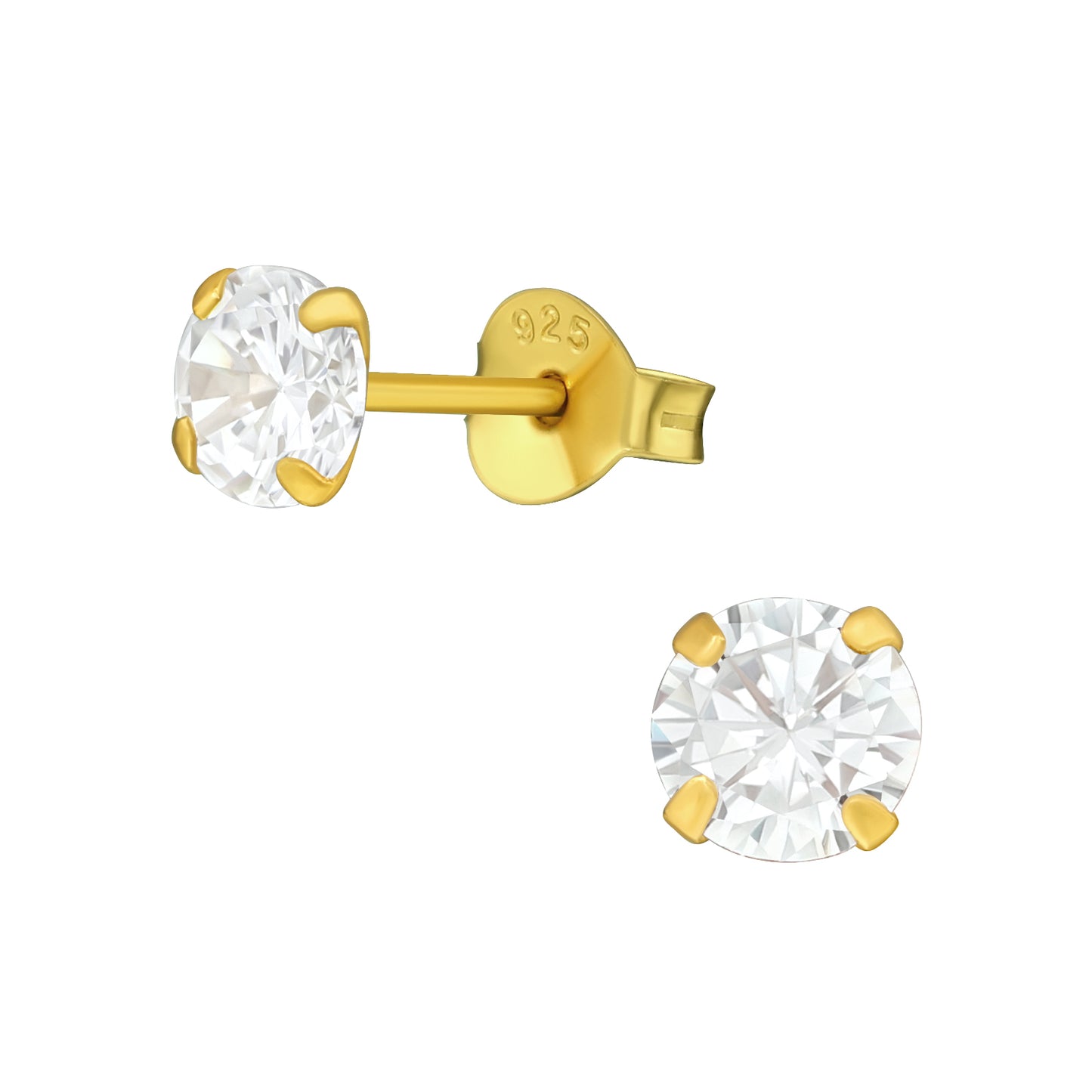 Basic Crystal Ear Studs