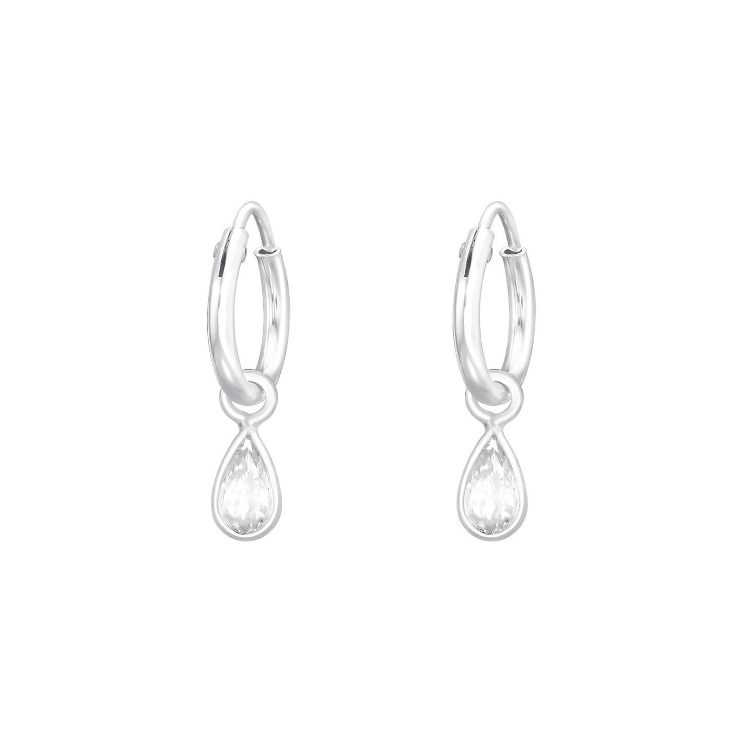 Raindrop Mini Hoop Earrings