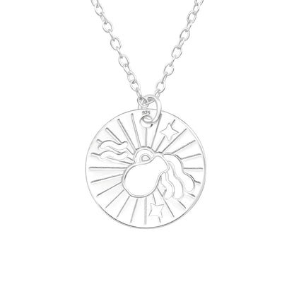 Wassermann Silber Halskette