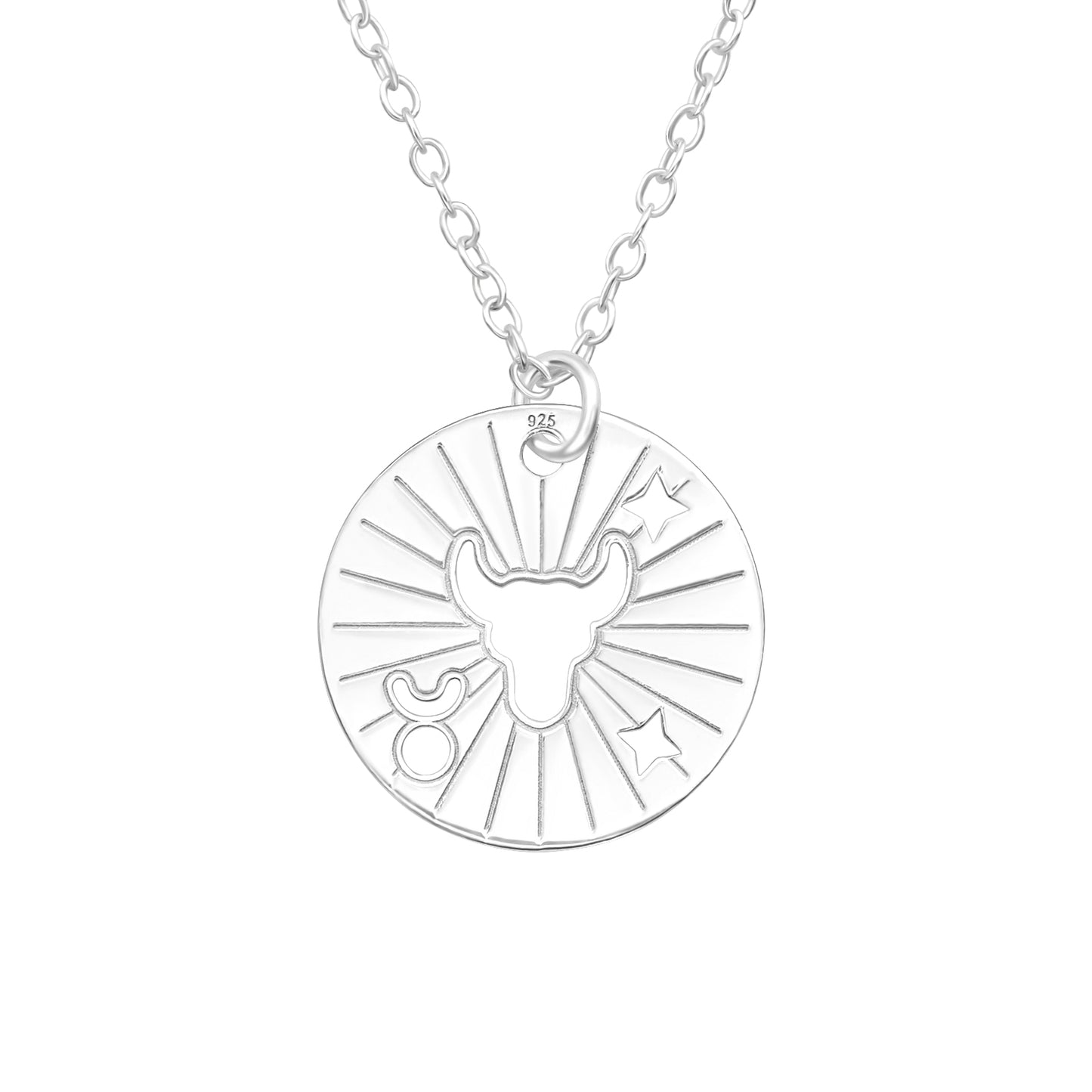 Taurus Silver Necklace