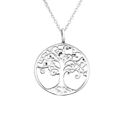 Tree of Life Gift Set Silver