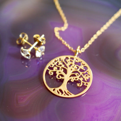 Tree of Life Gift Set Gold