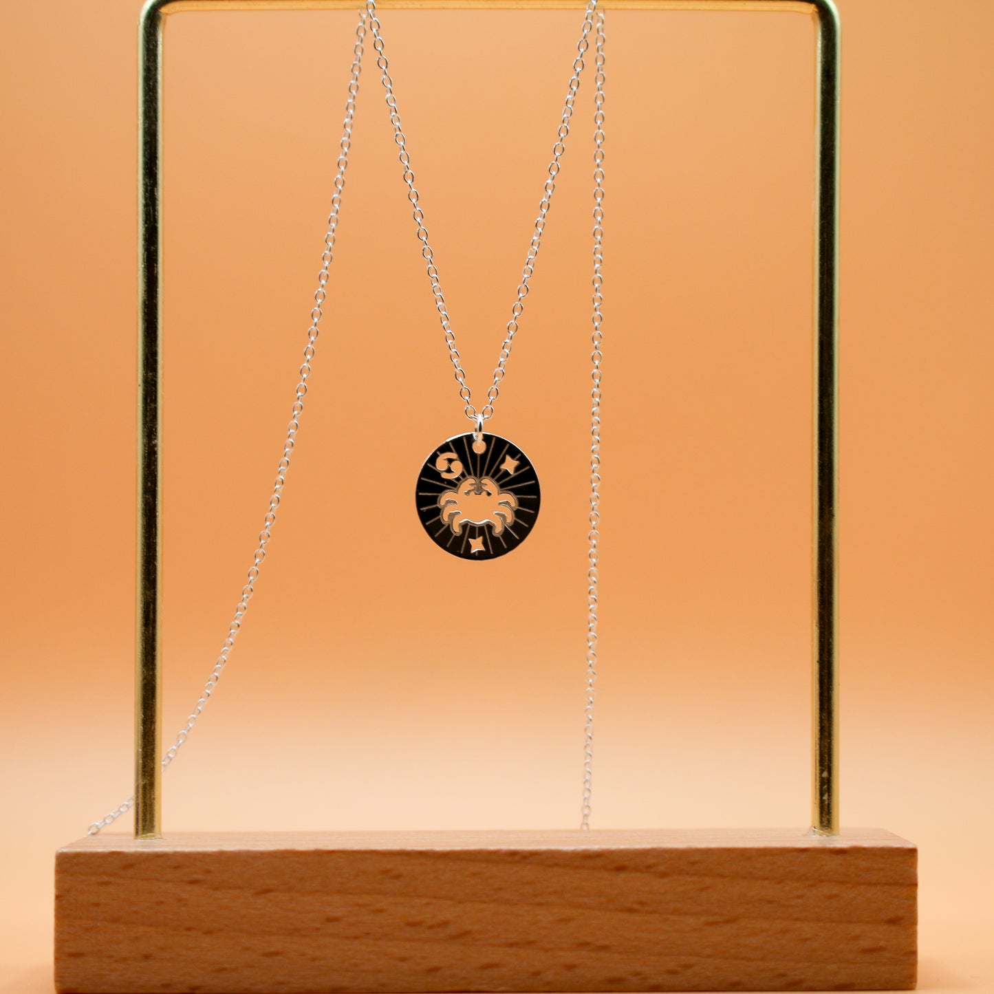 Cancer Silver Necklace