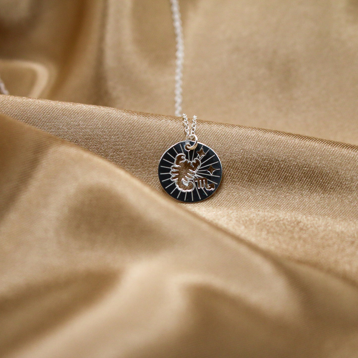 Skorpion Silber Halskette