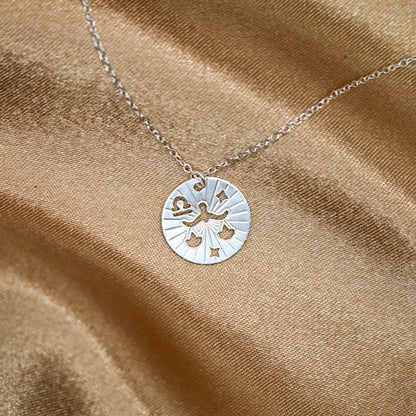 Libra Silver Necklace