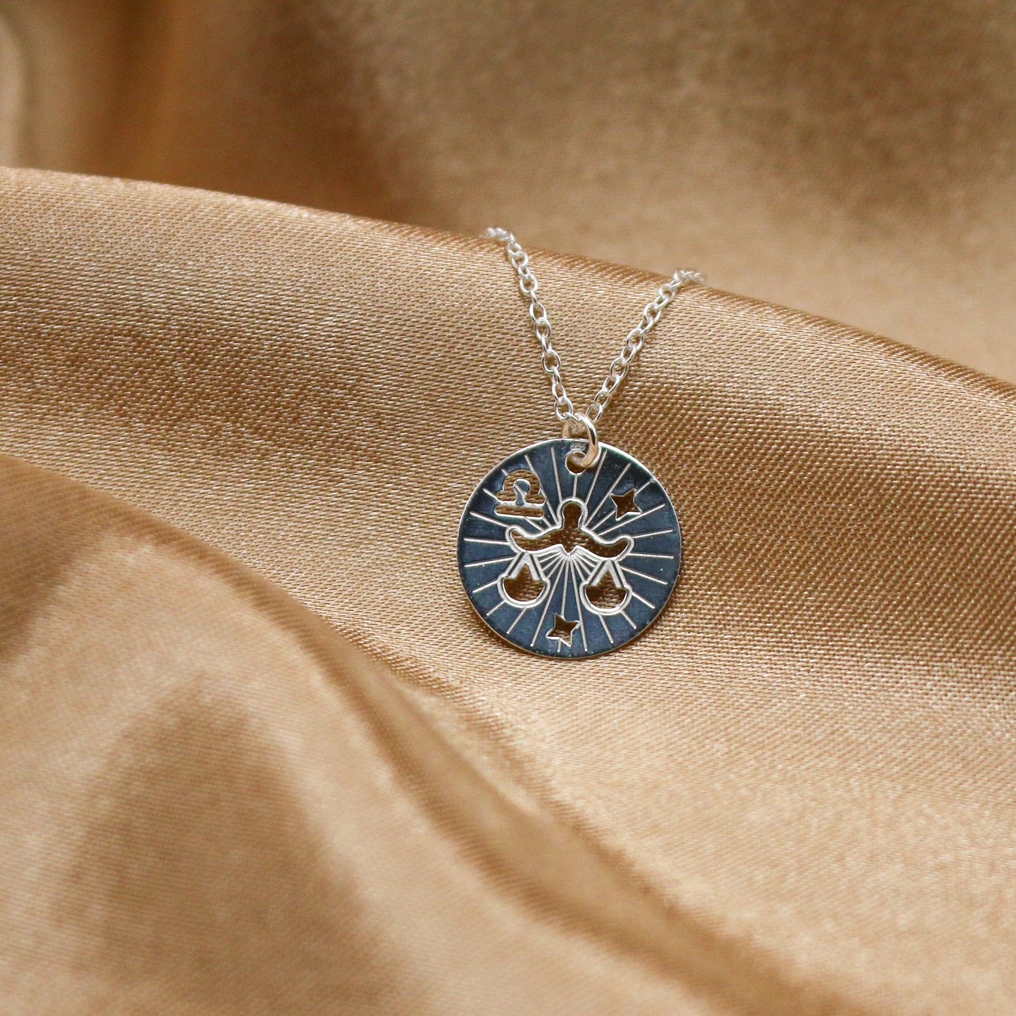 Libra Silver Necklace