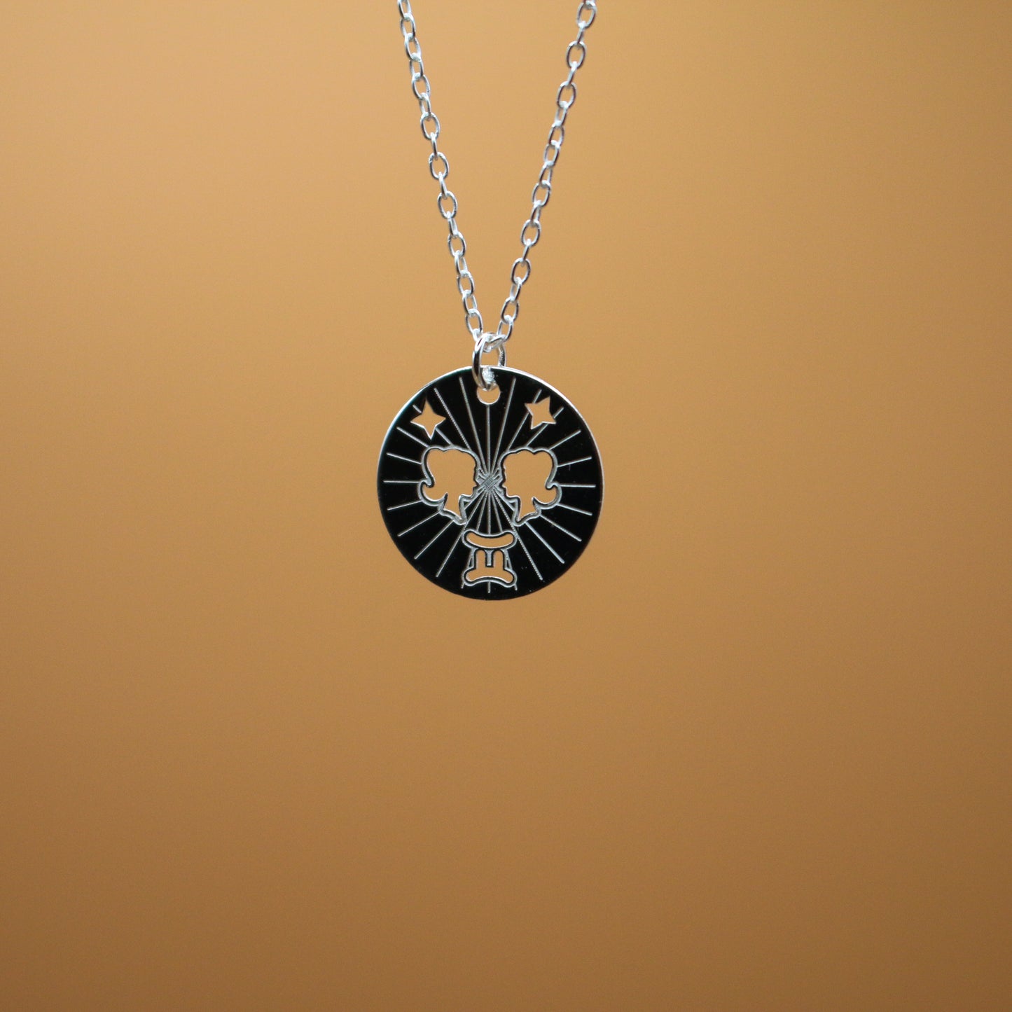 Gemini Silver Necklace
