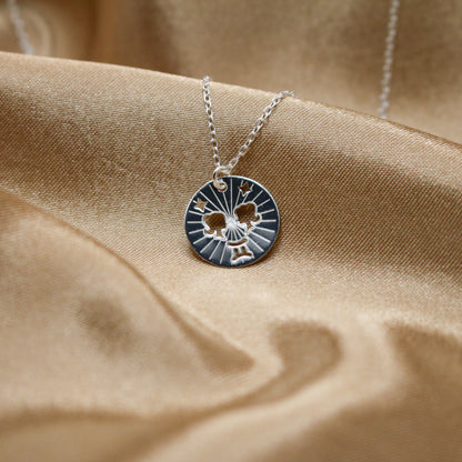 Gemini Silver Necklace