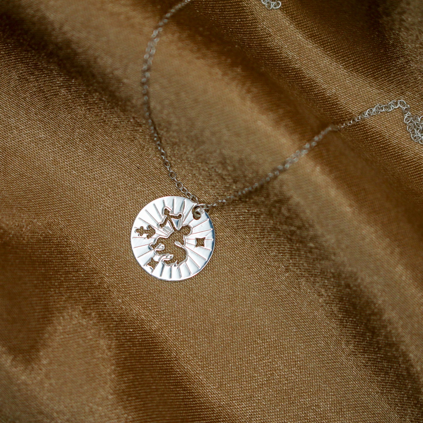 Sagittarius Silver Necklace