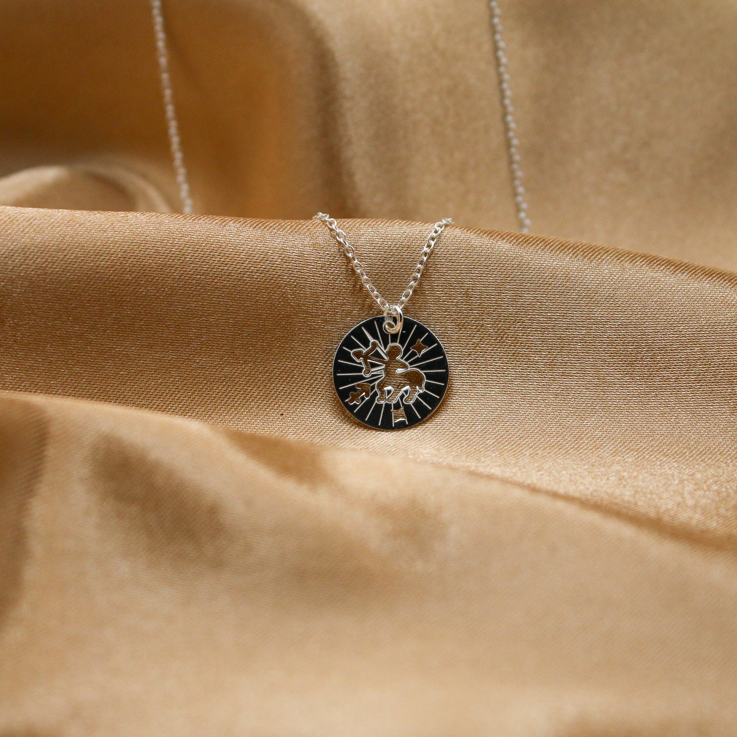 Sagittarius Silver Necklace