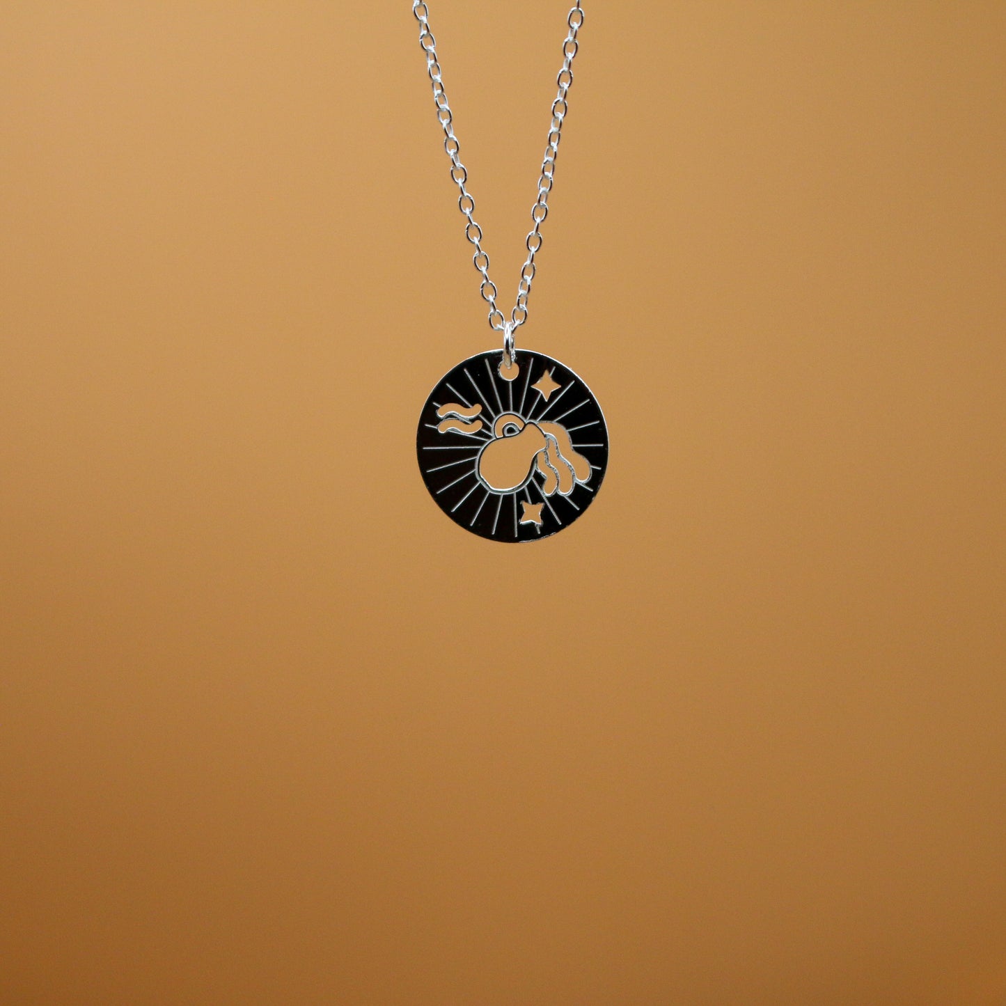 Wassermann Silber Halskette