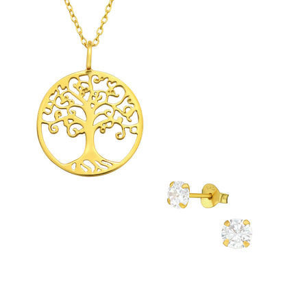 Tree of Life Gift Set Gold