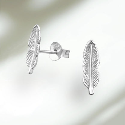 Feather Ear Studs